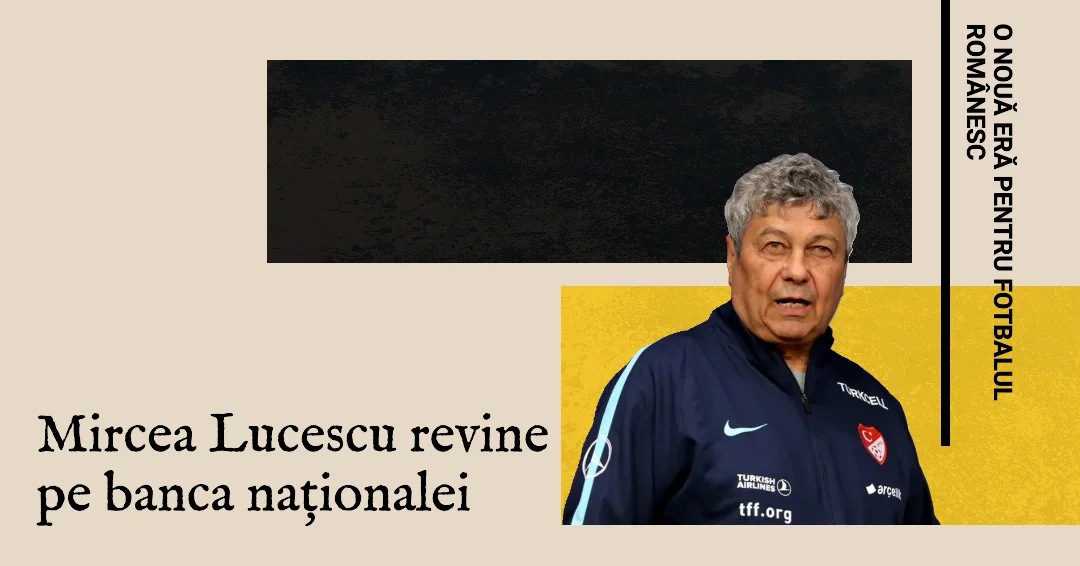 Mircea Lucescu revine pe banca naționalei